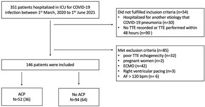 Prognostic value of acute cor pulmonale in COVID-19-related pneumonia: A prospective study